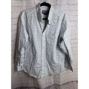 Vineyard Vines Tucker Shirt Plaid Button Down‎ Long Sleeve Cotton Mens L